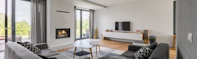 How to Arrange Living Room Furniture with Fireplace and TV?