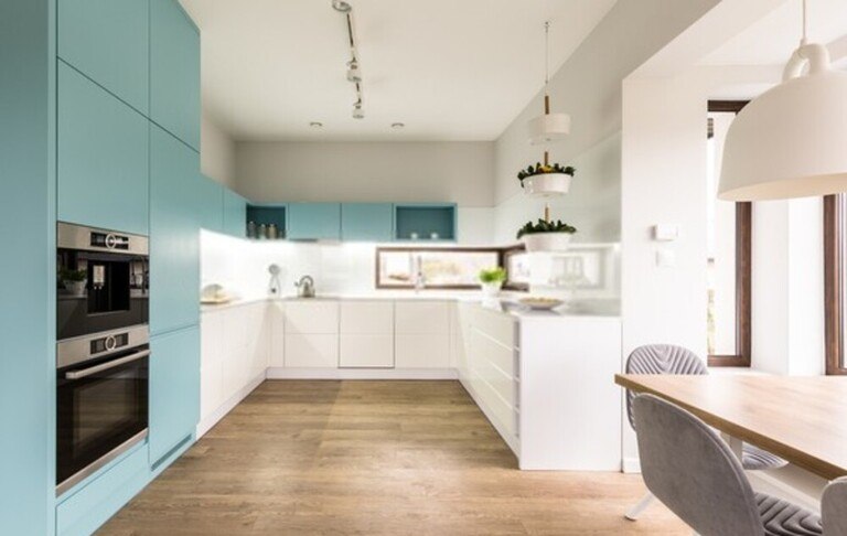 How To Match Kitchen Cabinets, Countertops, And Flooring?