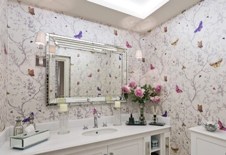 What Can I Do to Warm Up an All-White Bath?