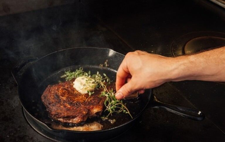 How to Butter-Baste Steaks, Chops, and Fish?