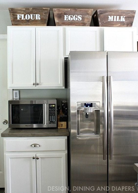 New Ways to Decorate Above Your Kitchen Cabinets New Ways to Decorate Above Your Kitchen Cabinets