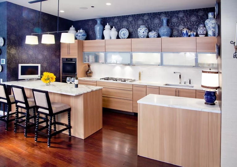 New Ways to Decorate Above Your Kitchen Cabinets New Ways to Decorate Above Your Kitchen Cabinets