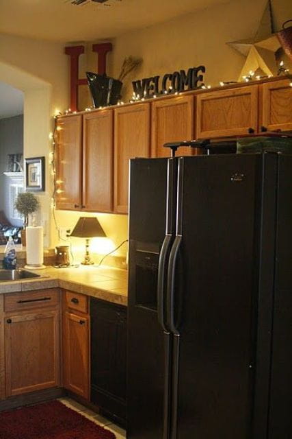New Ways to Decorate Above Your Kitchen Cabinets New Ways to Decorate Above Your Kitchen Cabinets
