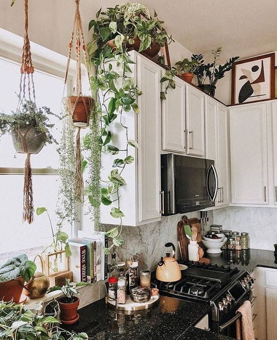 New Ways to Decorate Above Your Kitchen Cabinets New Ways to Decorate Above Your Kitchen Cabinets