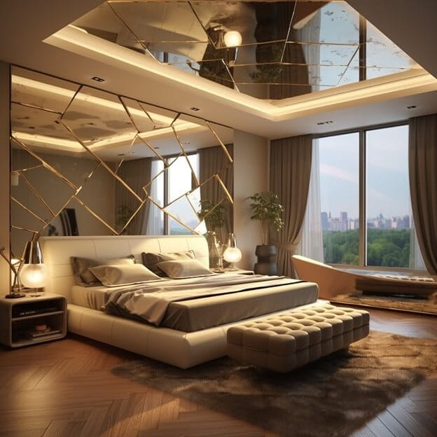 Sparkle and Shine: Mirrored Decor Ideas to Elevate Your Bedroom