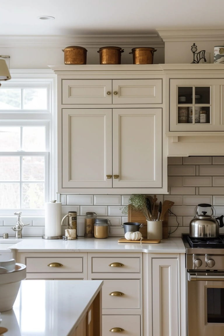 New Ways to Decorate Above Your Kitchen Cabinets New Ways to Decorate Above Your Kitchen Cabinets