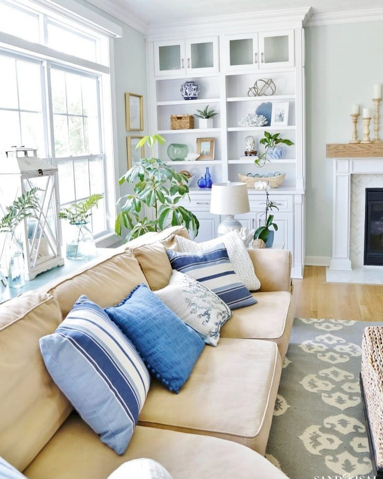Sunkissed Sanctuary: A Serene Coastal-Inspired Living Room Design Sunkissed Sanctuary: A Serene Coastal-Inspired Living Room Design