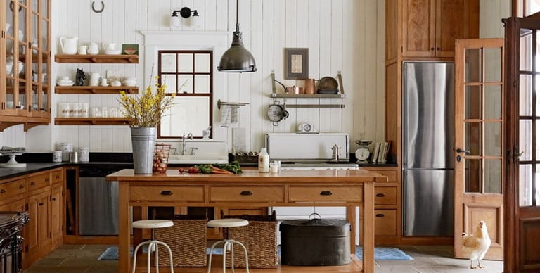 Rustic Charm: Big Ideas for Small Farmhouse Kitchens