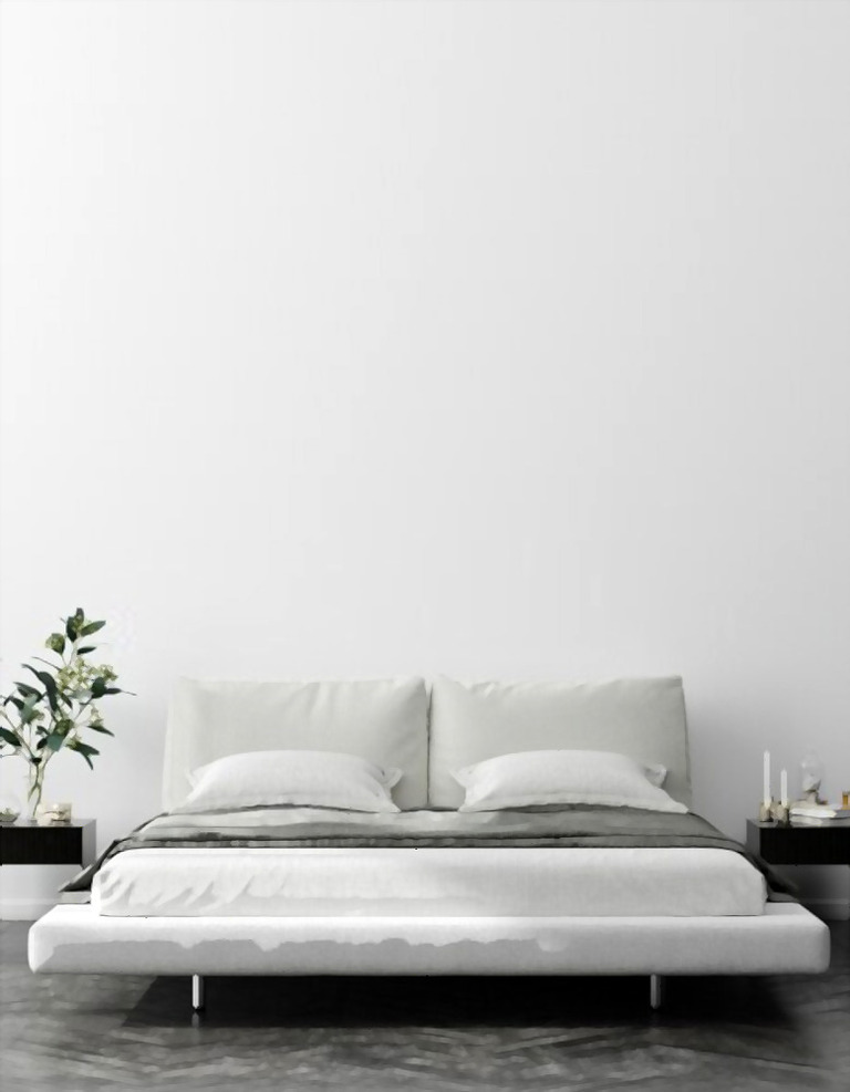 How To Decorate A Bedroom With White Walls?