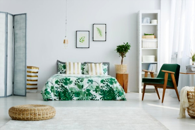 How To Decorate A Bedroom With White Walls?